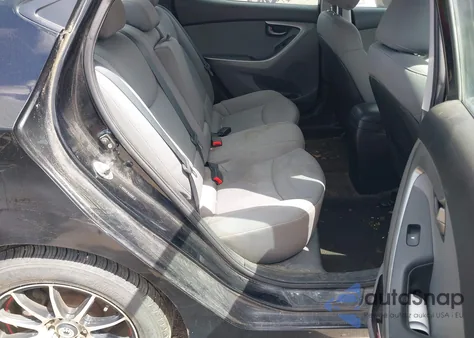 2011 Hyundai Elantra Gls из США, поврежденный, VIN 5NPDH4AE7BH053909